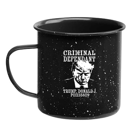 Metal Mug Shot Mug