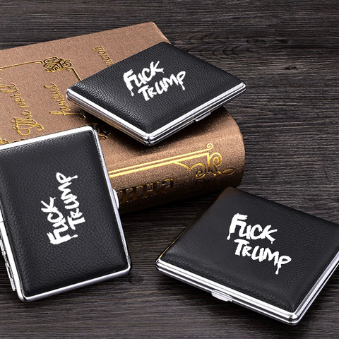 Leather FuK Trump Herbal Case