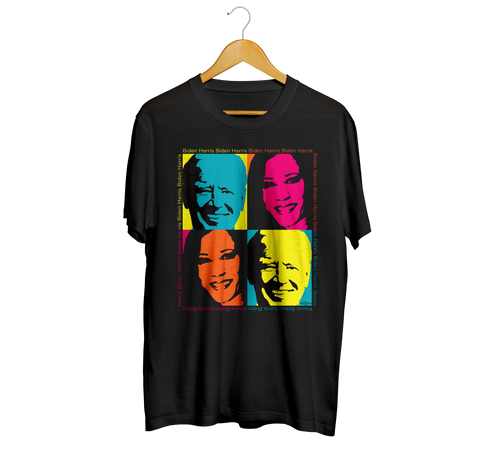 Biden-Harris Warhol T-Shirt