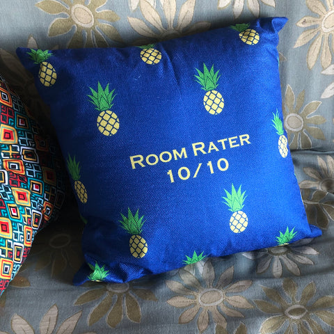 Room Rater Pineapple Pillow Cover
