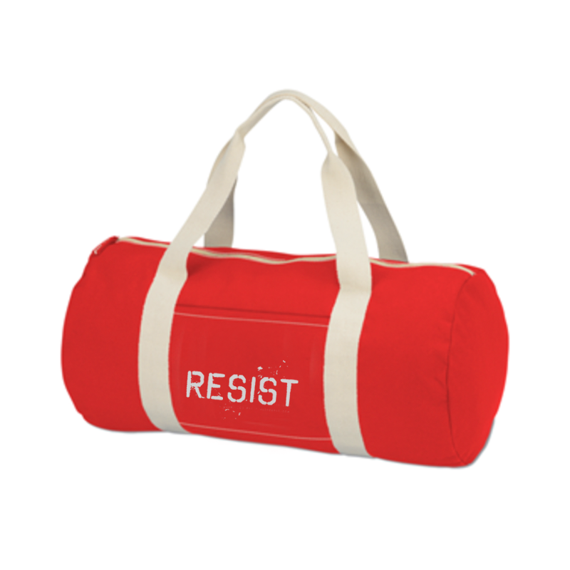 Resist Red Duffel Bag