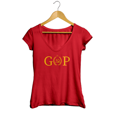 GOP Ladies' V-Neck
