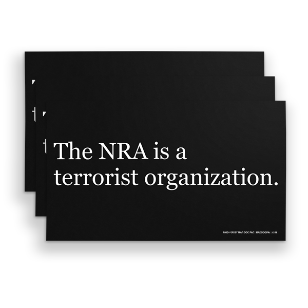 NRA Terror Sign Pack