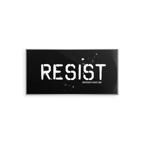 Resist Lapel Pin
