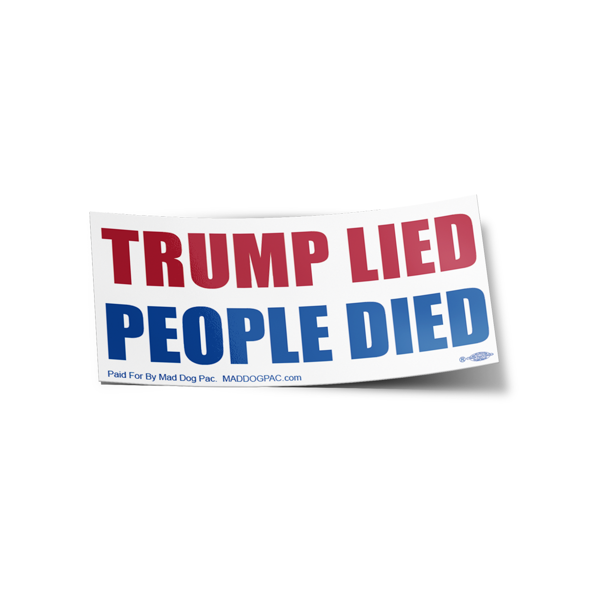 Trump Lied Sticker 20-Pack