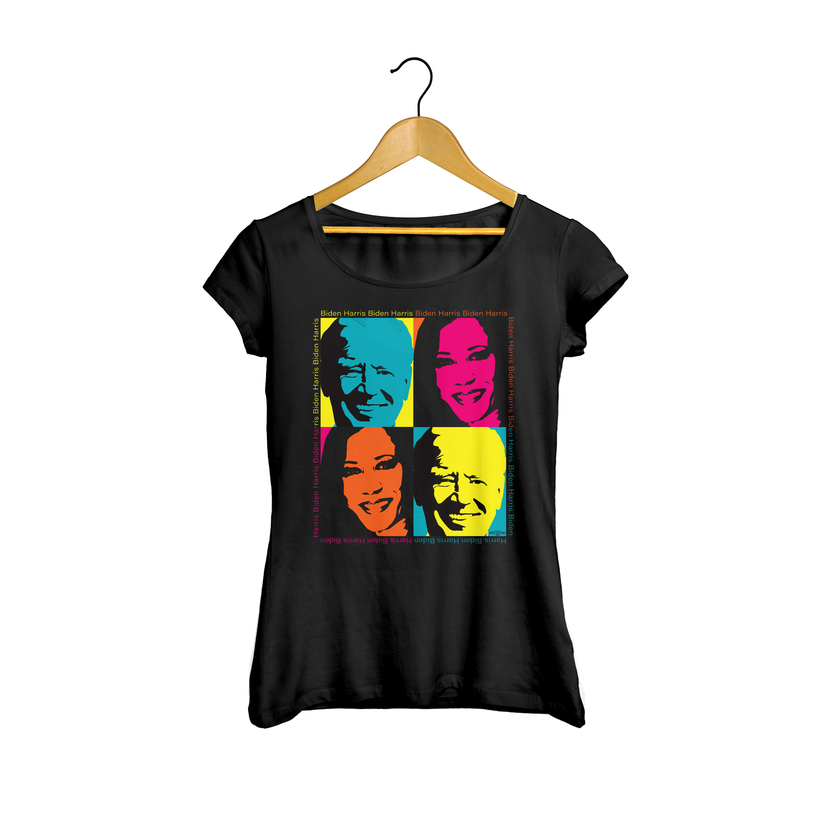Ladies Biden-Harris Warhol T-Shirt
