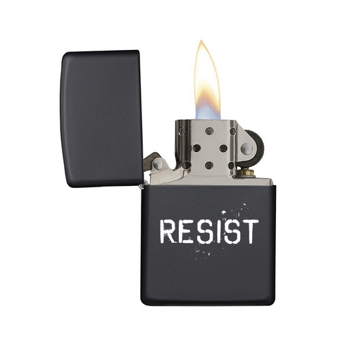 Flip Top Zippo-Style Resist Lighter