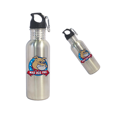 Mad Dog Stainless Steel Water Bottle