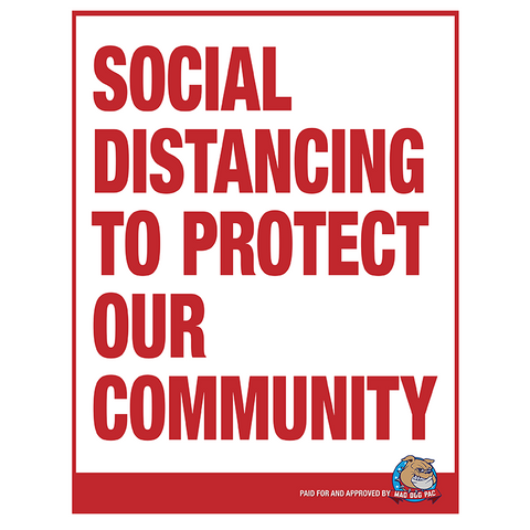 Social Distancing Poster - Free Download