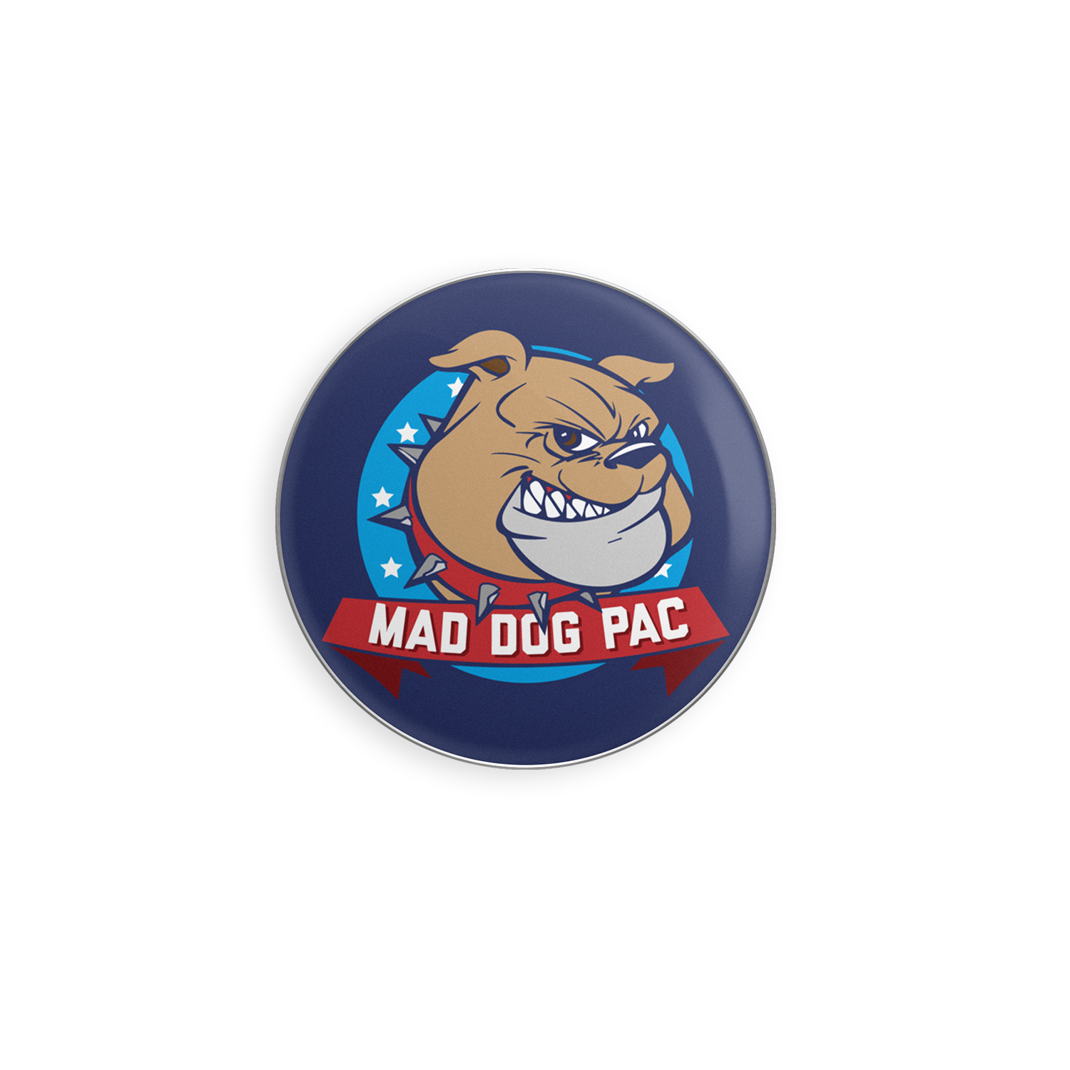 Mad Dog Enamel Pin